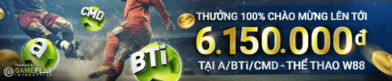 thưởng chào mừng tại w88 link mới nhất